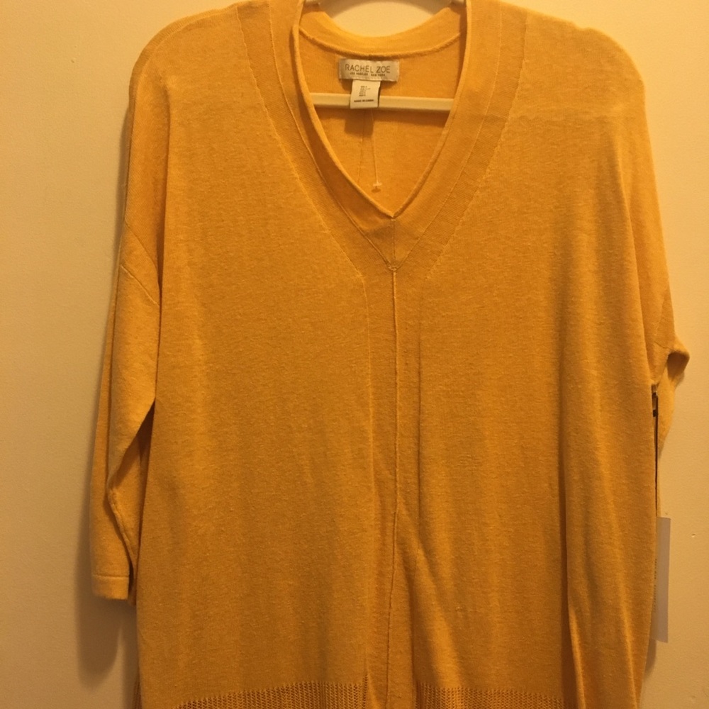 Women’s yellow light sweater